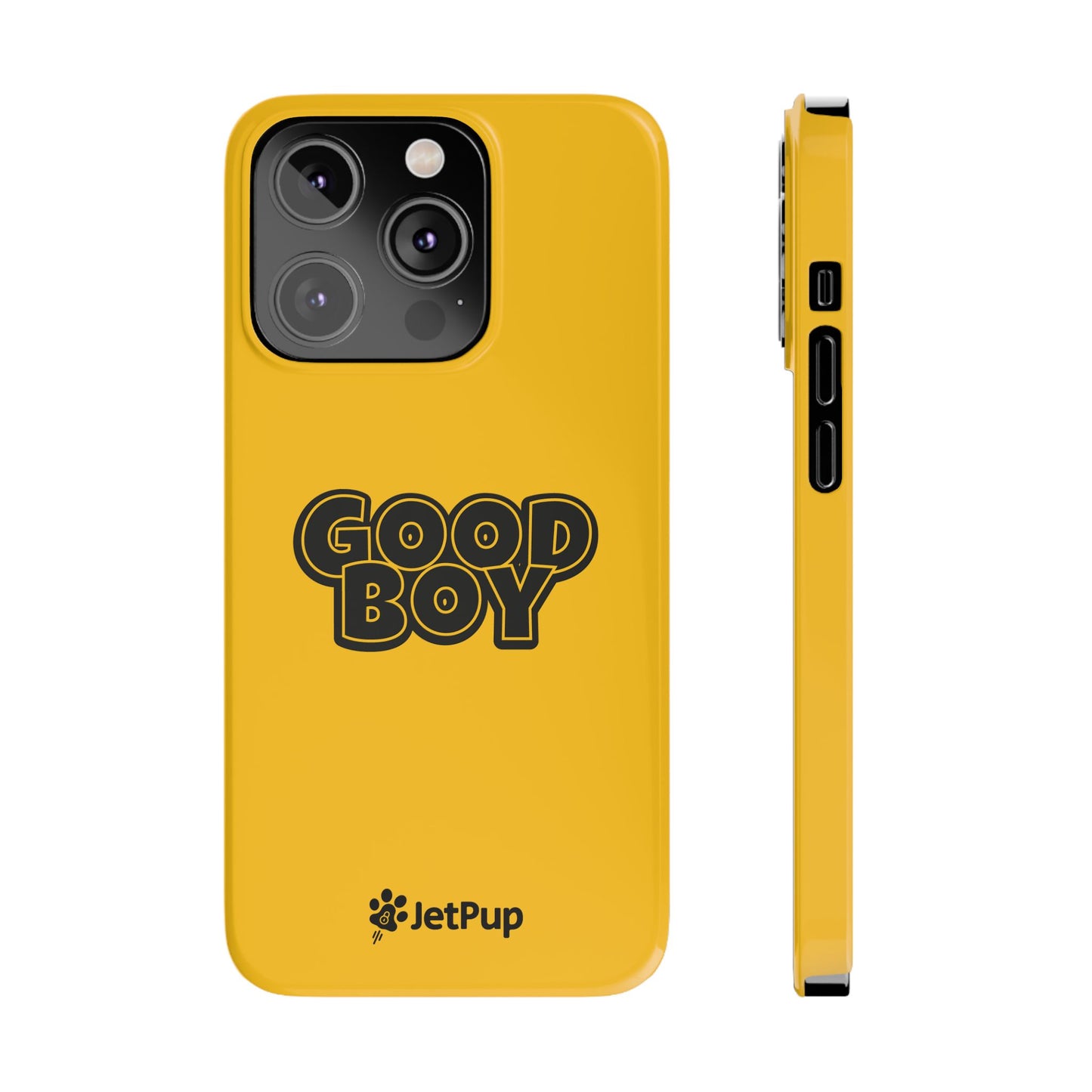 Good Boy Slim iPhone Cases - Yellow