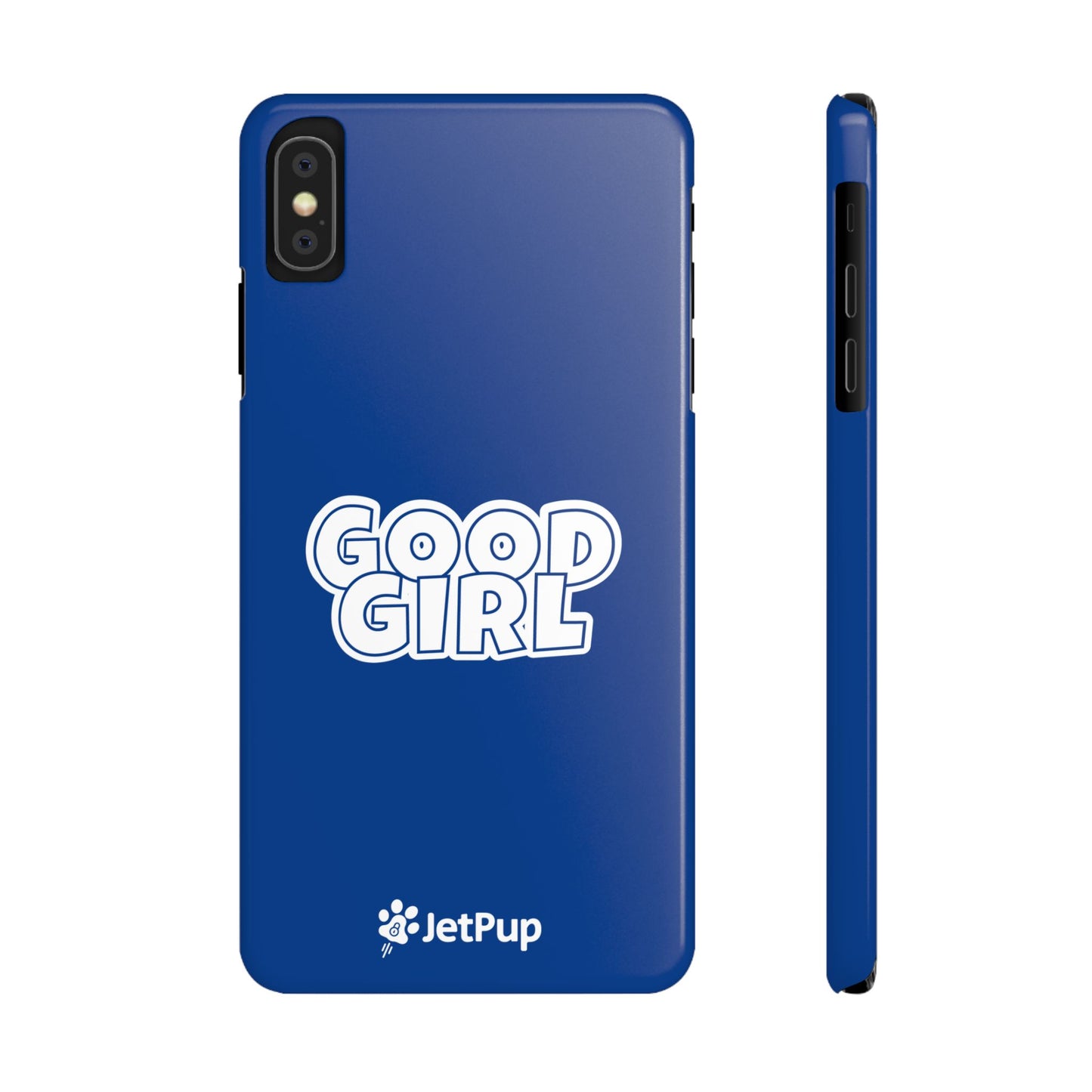 Good Girl Slim iPhone Cases - Blue