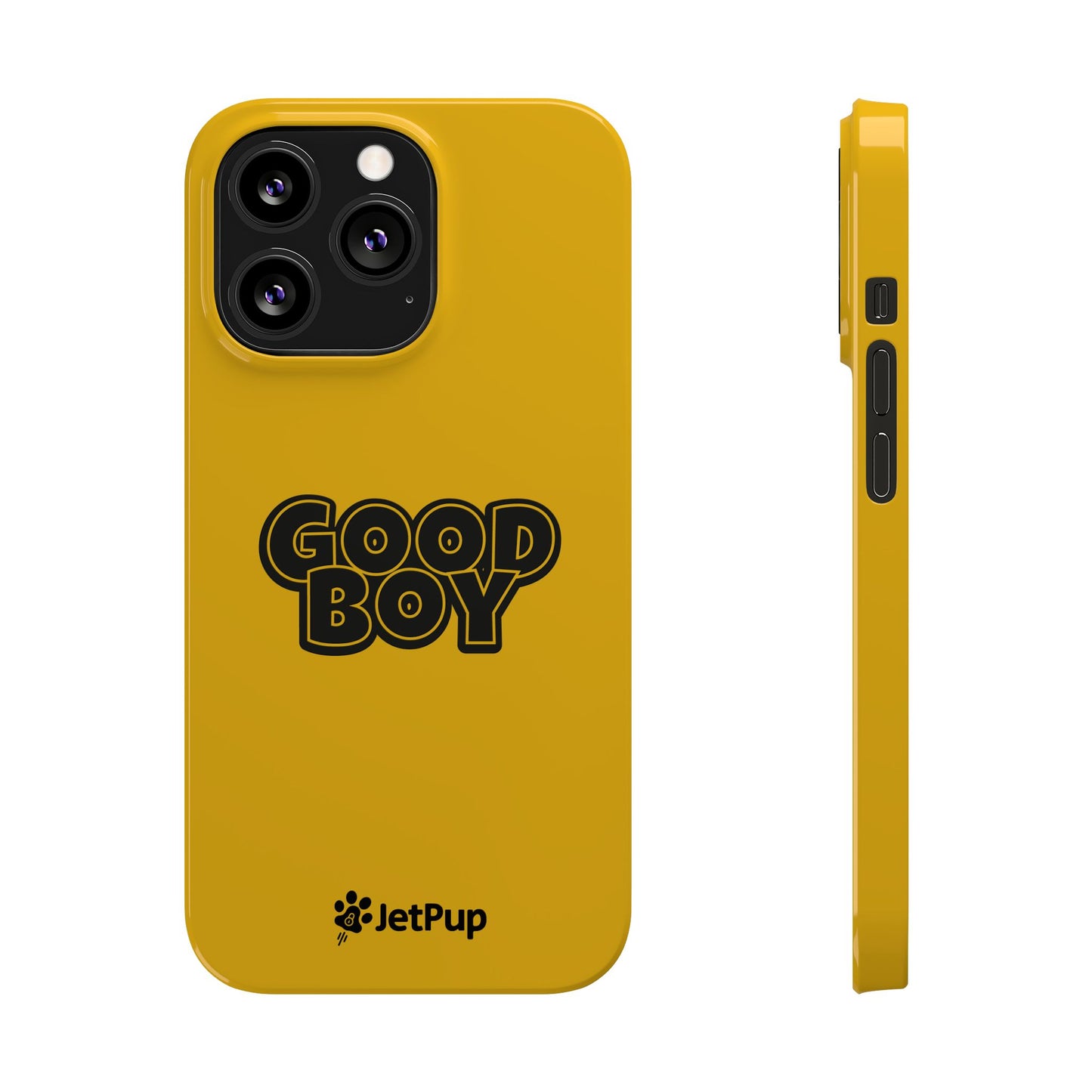 Good Boy Slim iPhone Cases - Yellow