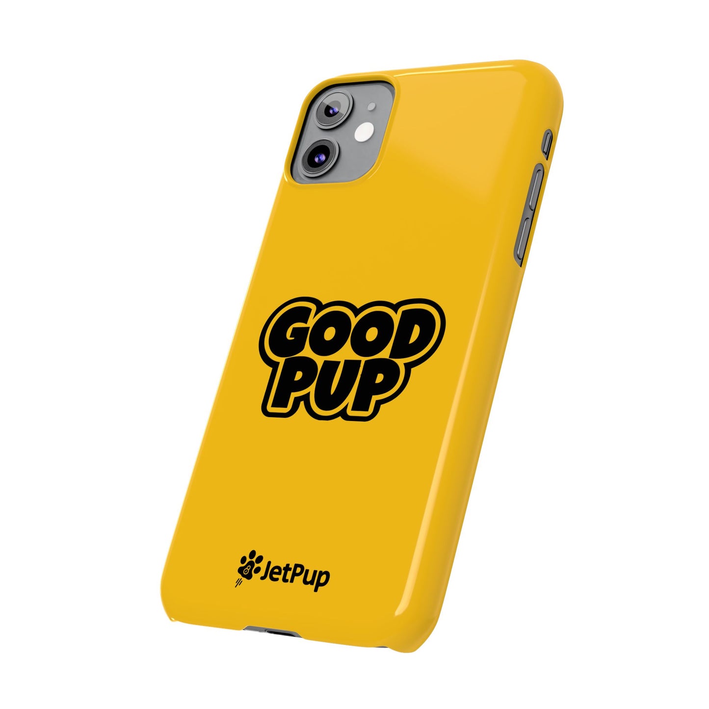 Good Pup Slim iPhone Cases - Yellow