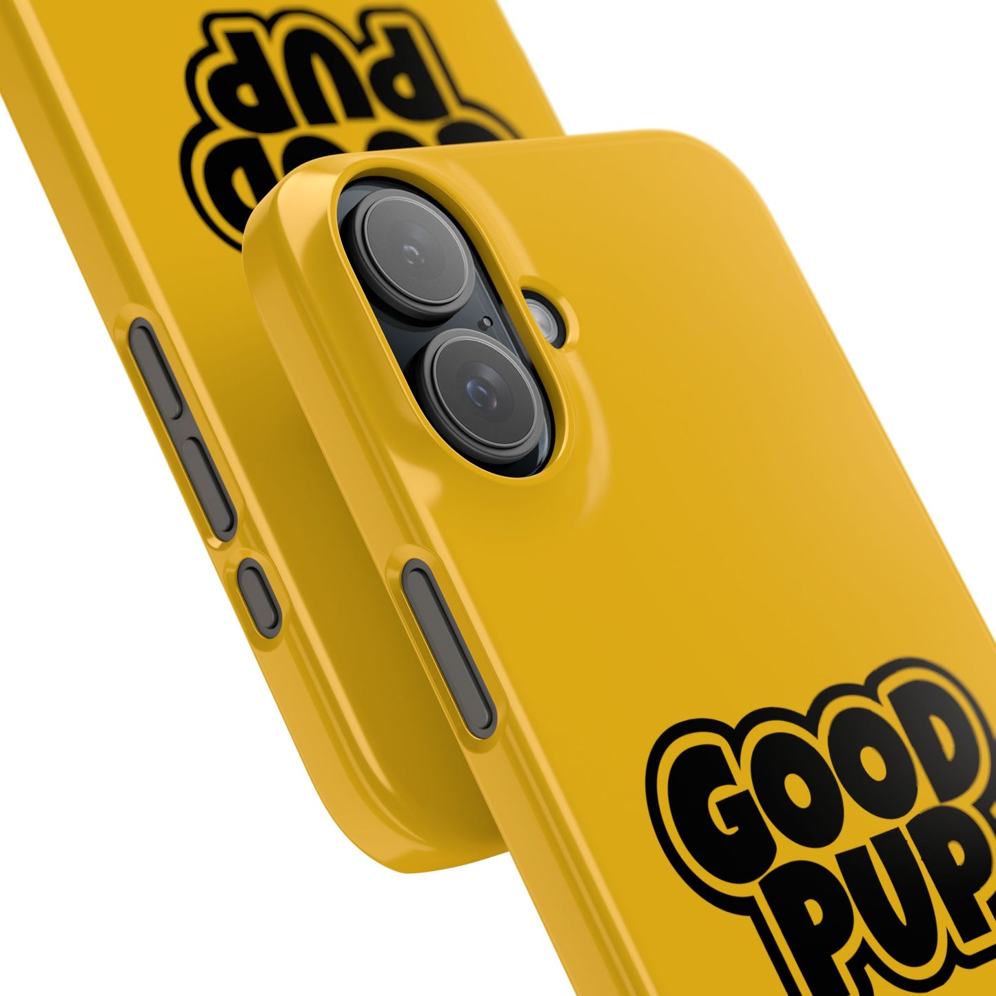 Good Pup Slim iPhone Cases - Yellow