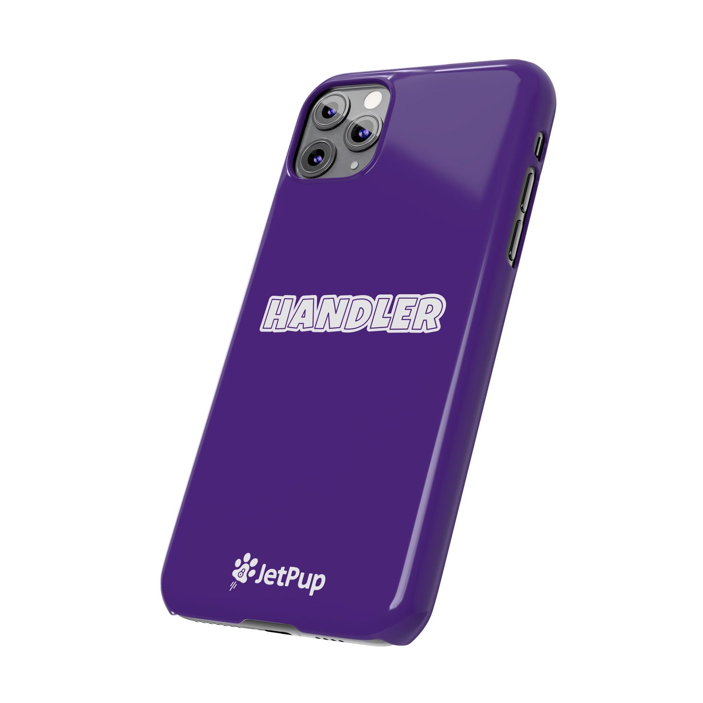 Handler Slim iPhone Cases - Purple