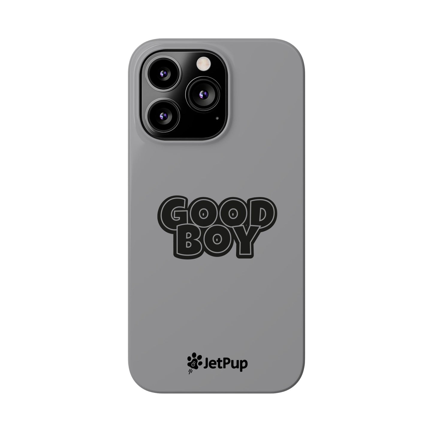 Good Boy Slim iPhone Cases - Grey