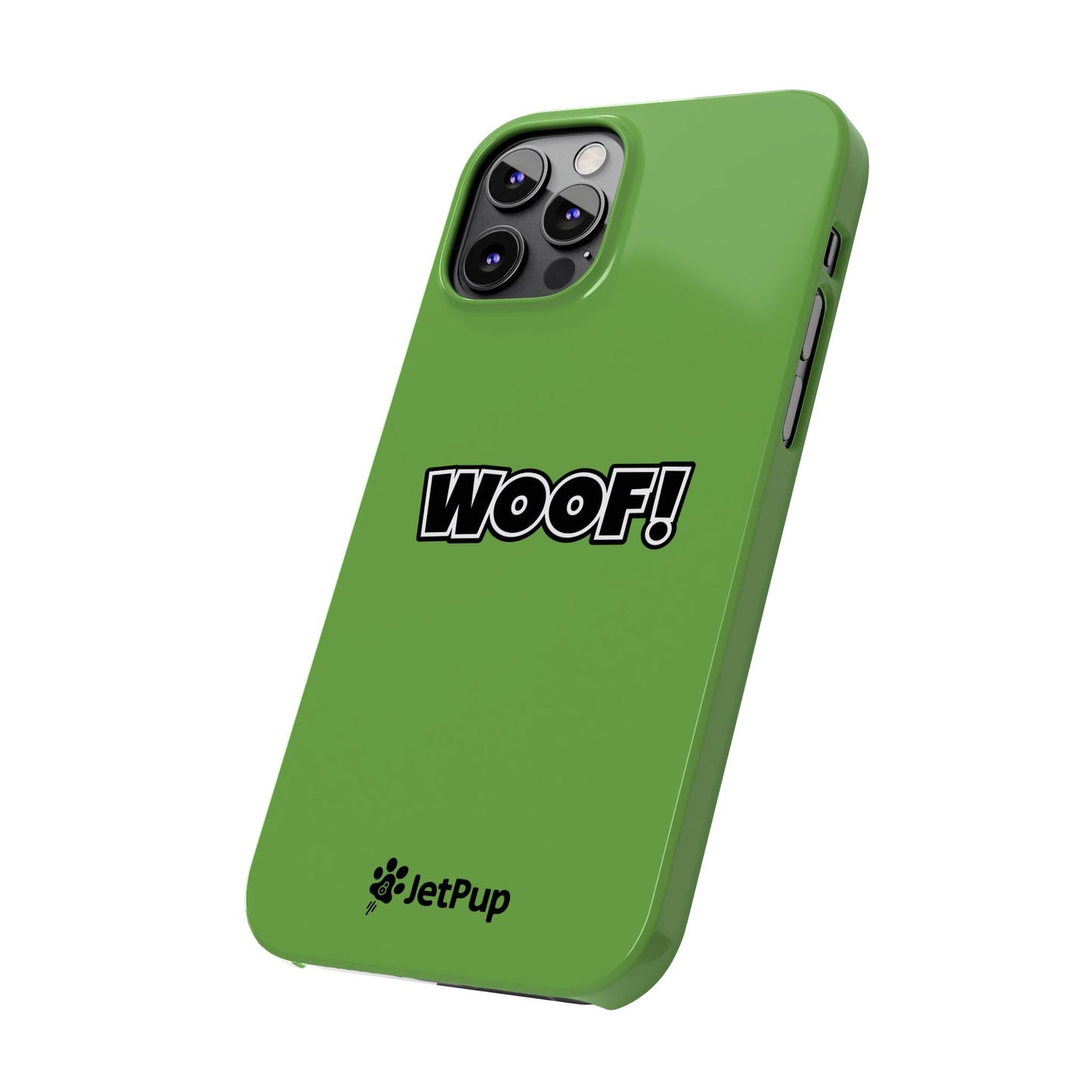 Woof Slim iPhone Cases - Green