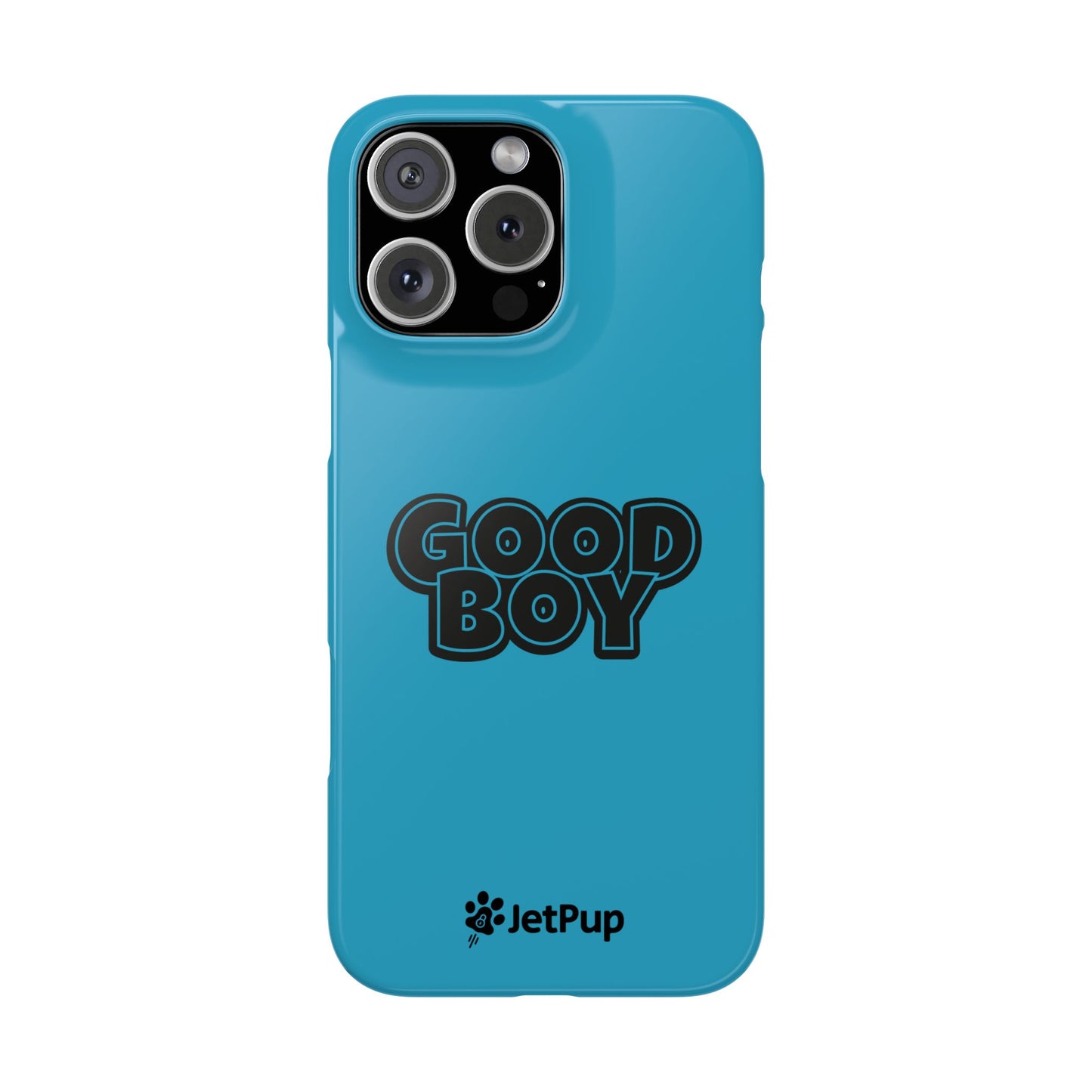 Good Boy Slim iPhone Cases - Turquoise