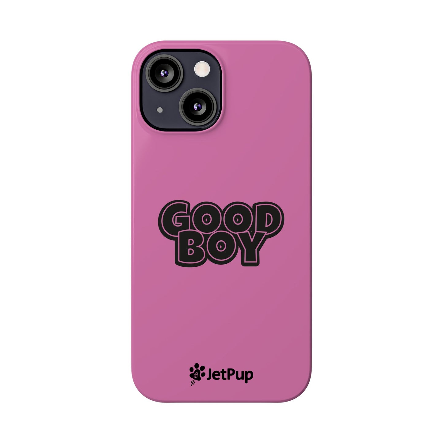 Good Boy Slim iPhone Cases - Pink