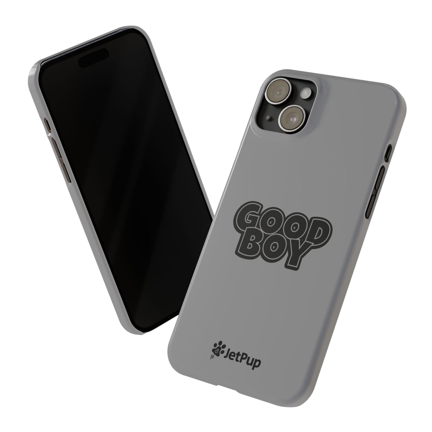 Good Boy Slim iPhone Cases - Grey
