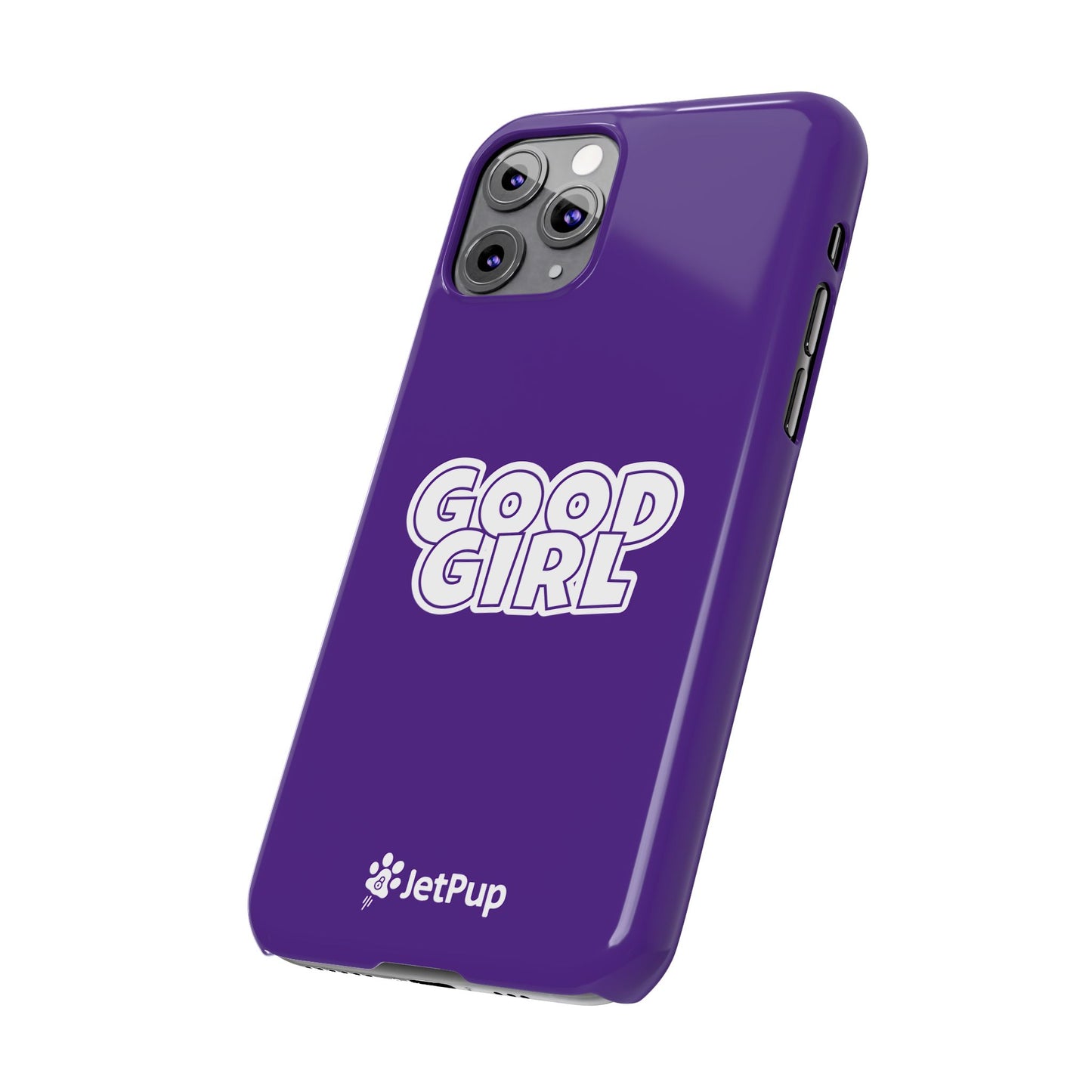 Good Girl Slim iPhone Cases - Purple