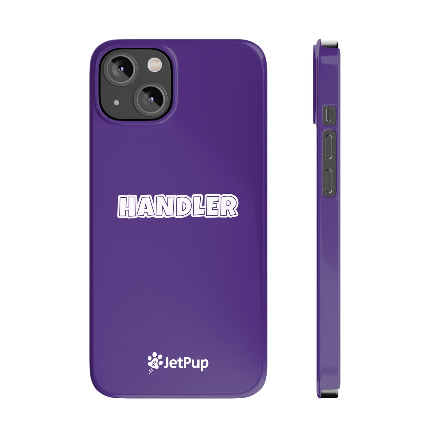 Handler Slim iPhone Cases - Purple