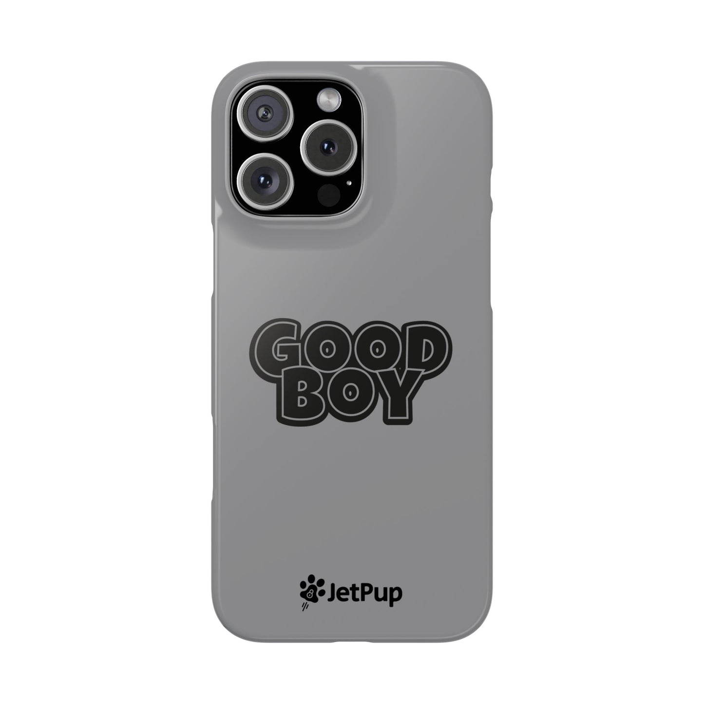 Good Boy Slim iPhone Cases - Grey