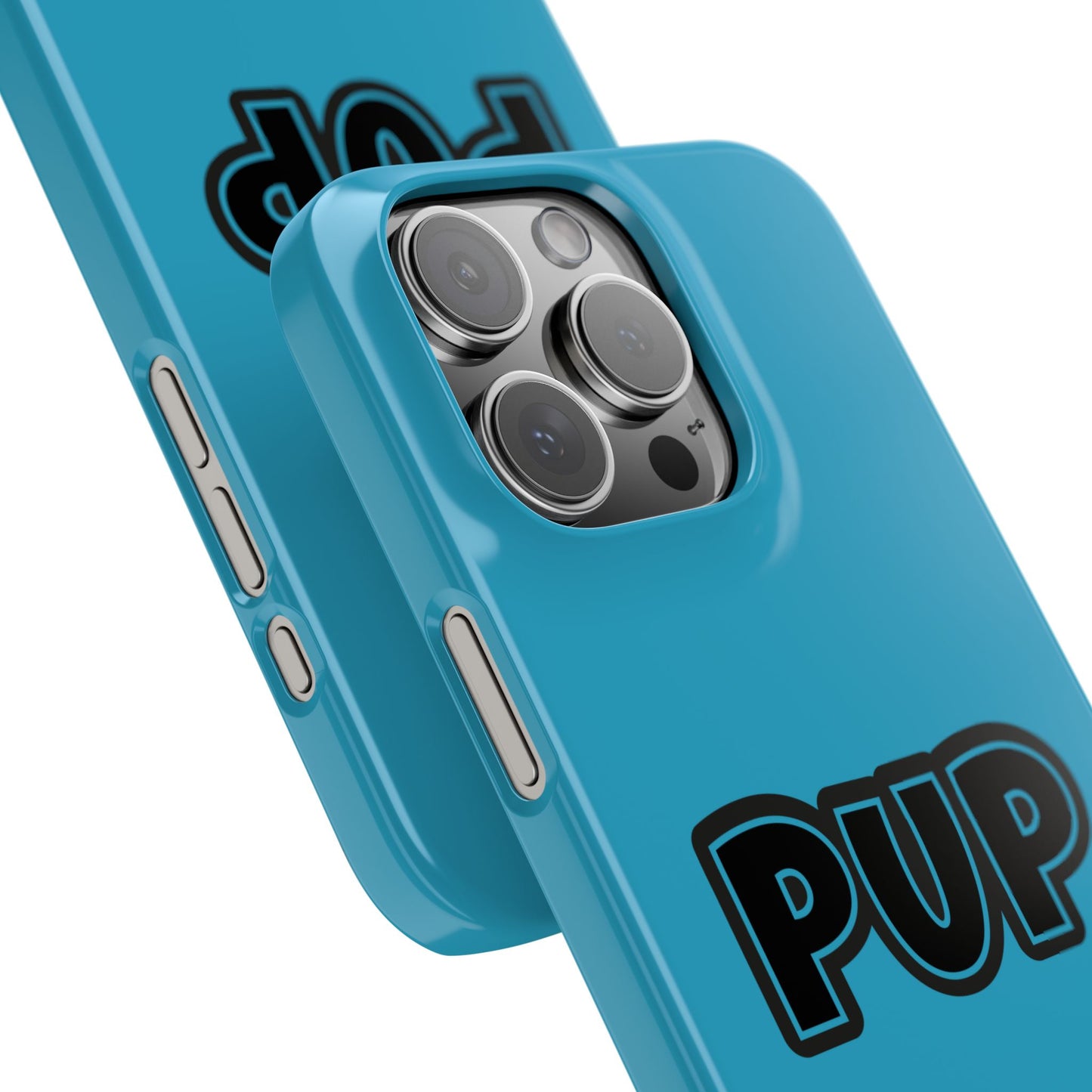 Pup Slim iPhone Cases - Turquoise