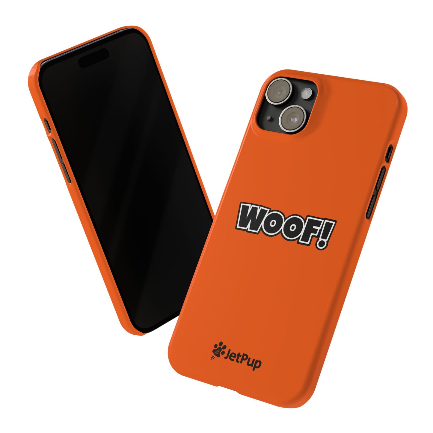 Woof Slim iPhone Cases - Orange