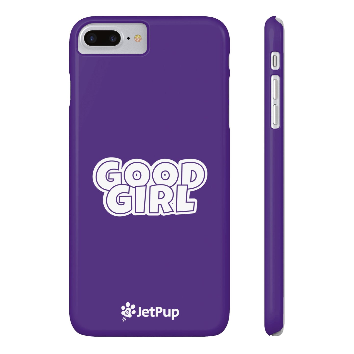 Good Girl Slim iPhone Cases - Purple