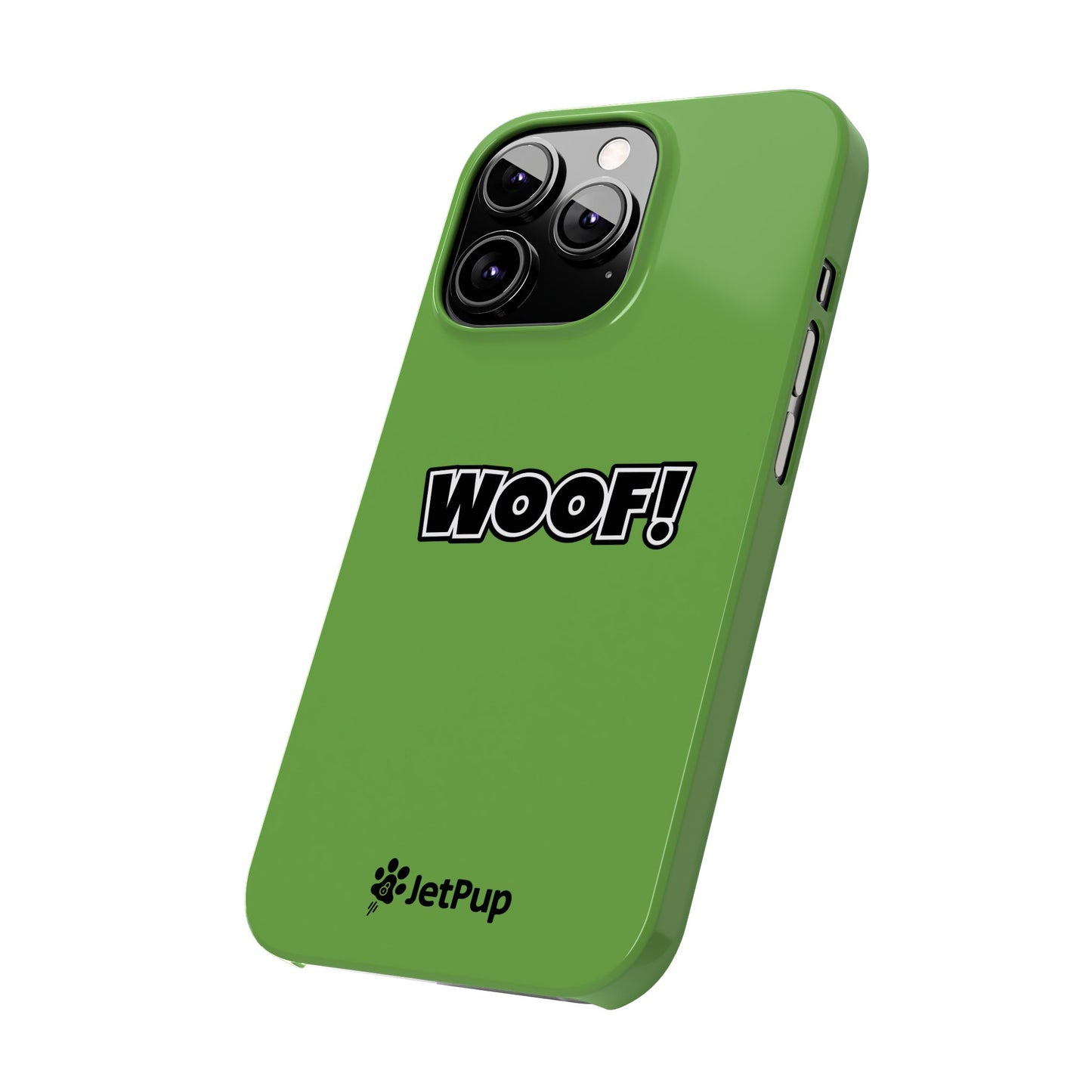 Woof Slim iPhone Cases - Green