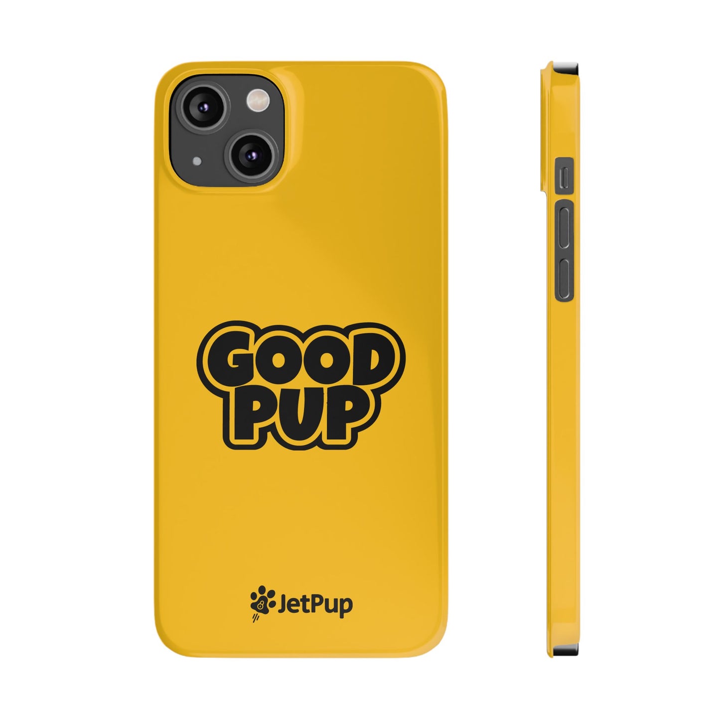 Good Pup Slim iPhone Cases - Yellow