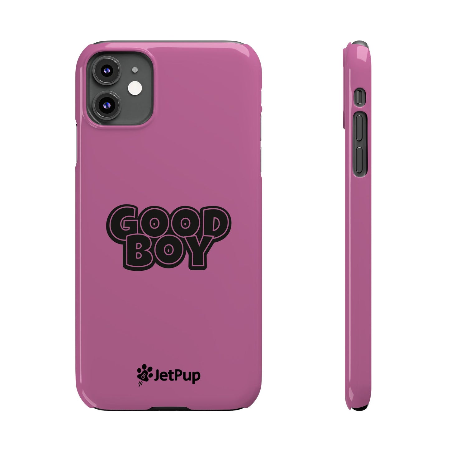 Good Boy Slim iPhone Cases - Pink