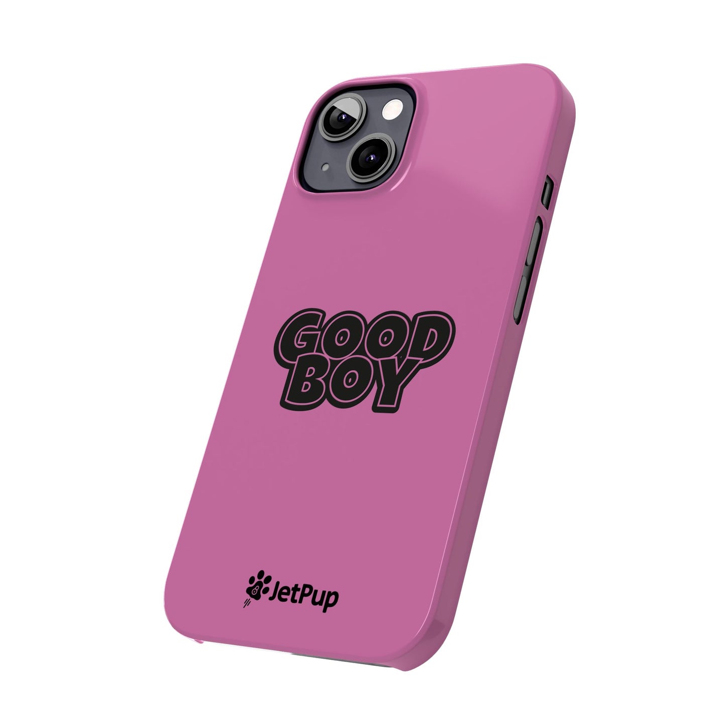 Good Boy Slim iPhone Cases - Pink