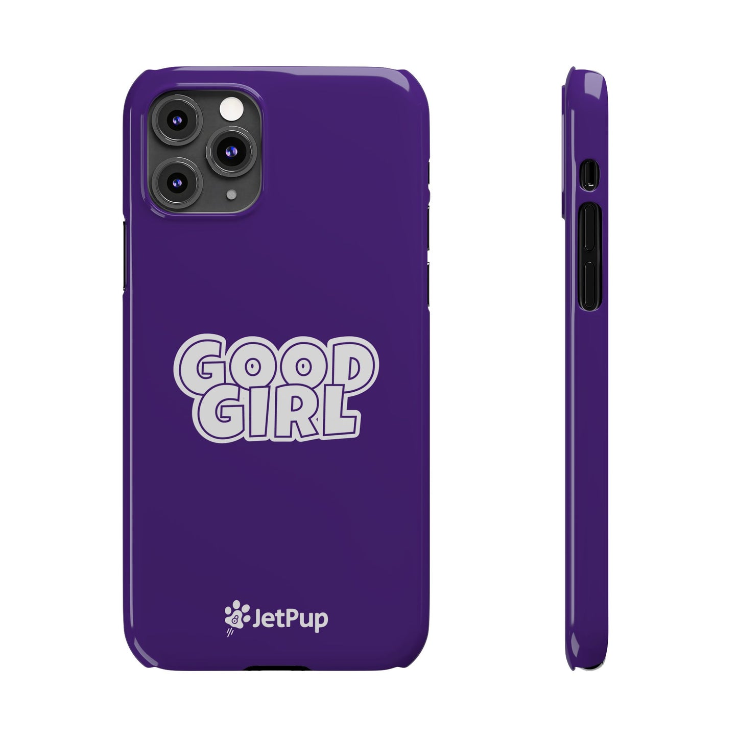 Good Girl Slim iPhone Cases - Purple