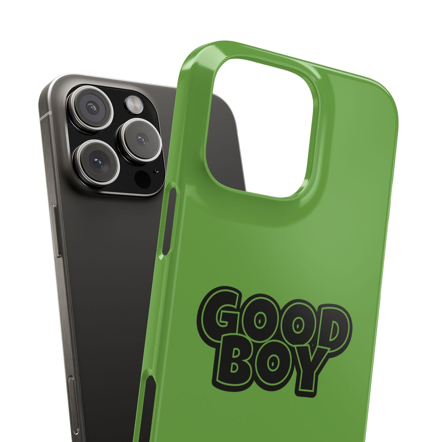 Good Boy Slim iPhone Cases - Green