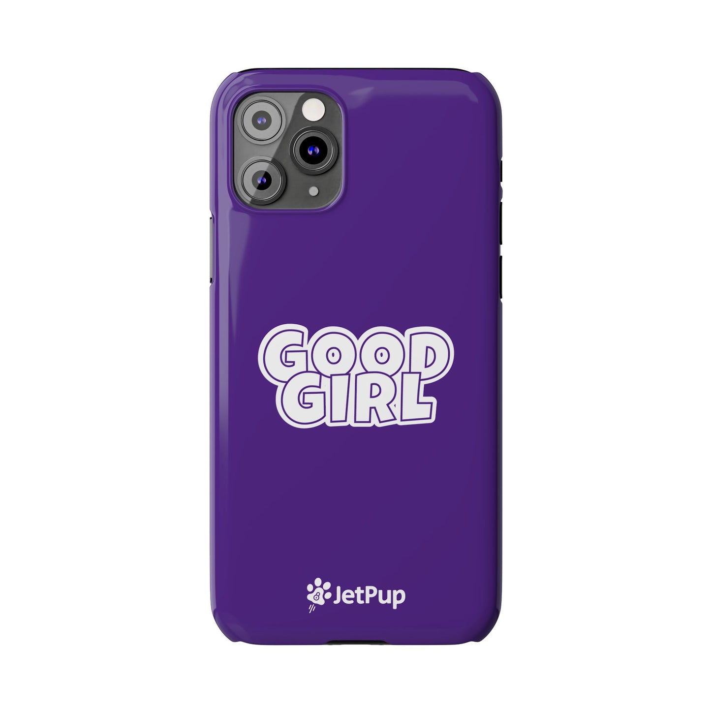Good Girl Slim iPhone Cases - Purple
