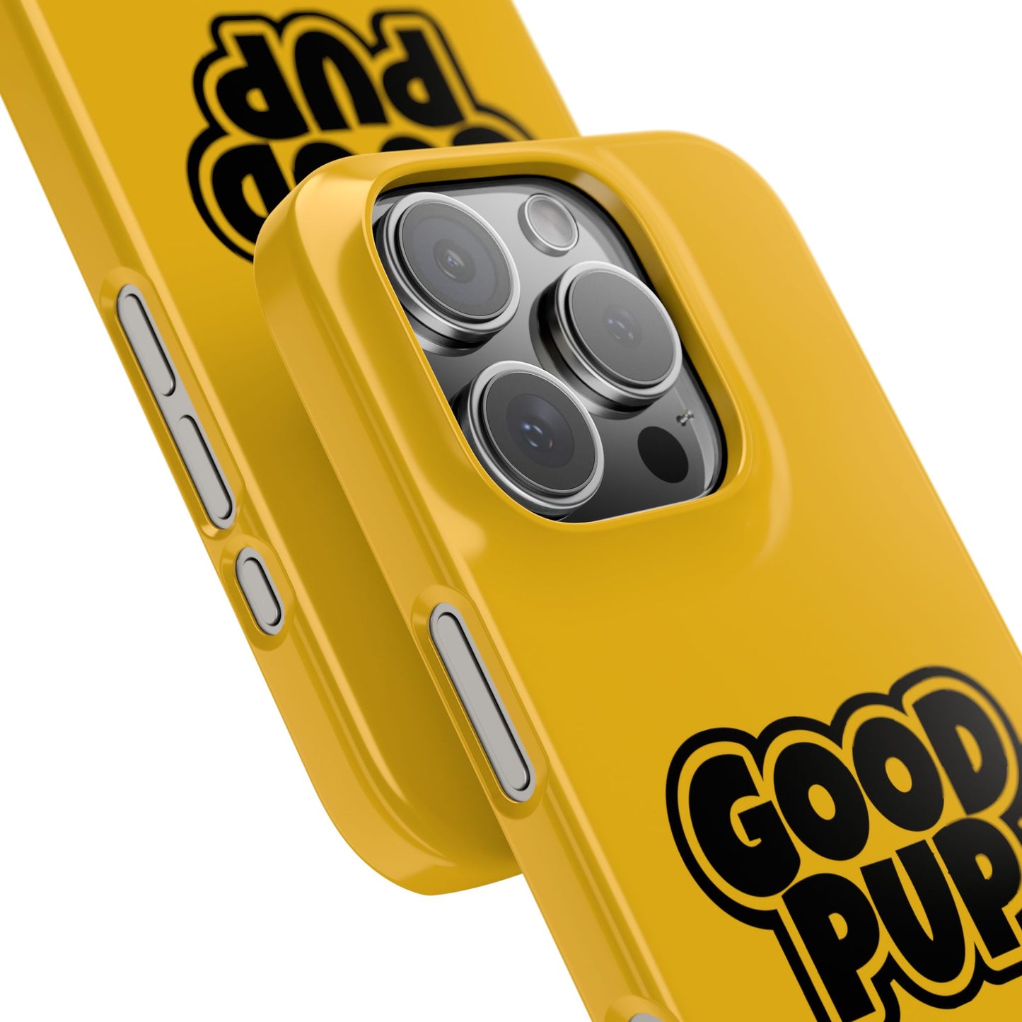 Good Pup Slim iPhone Cases - Yellow