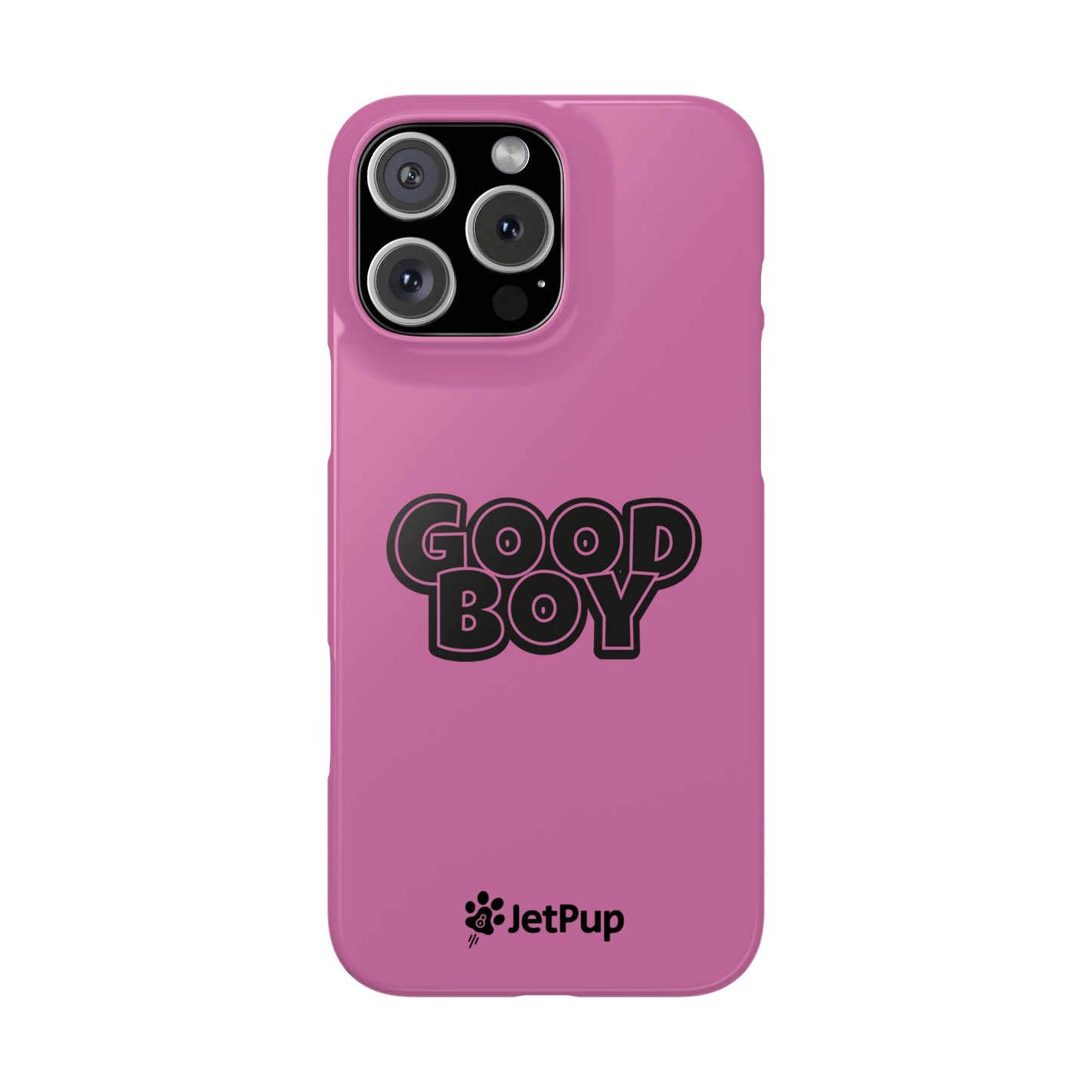 Good Boy Slim iPhone Cases - Pink