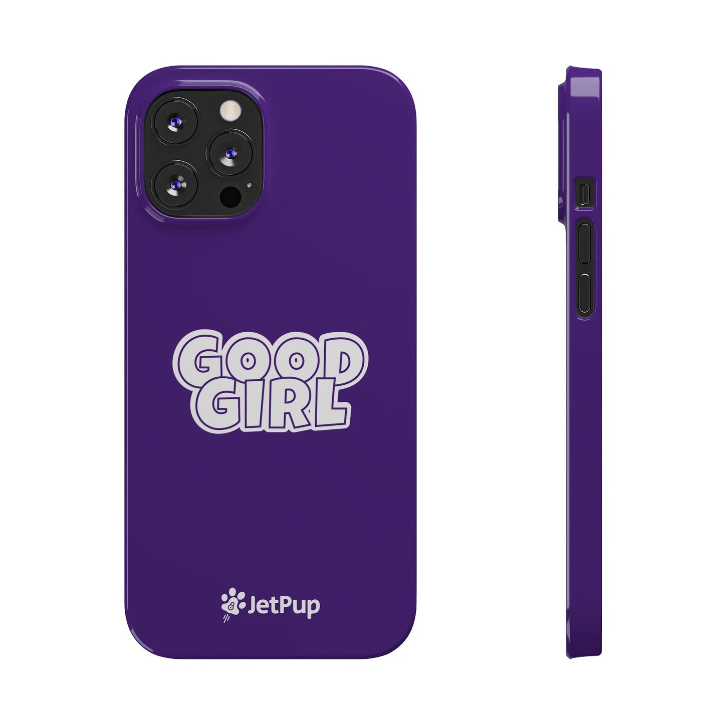 Good Girl Slim iPhone Cases - Purple