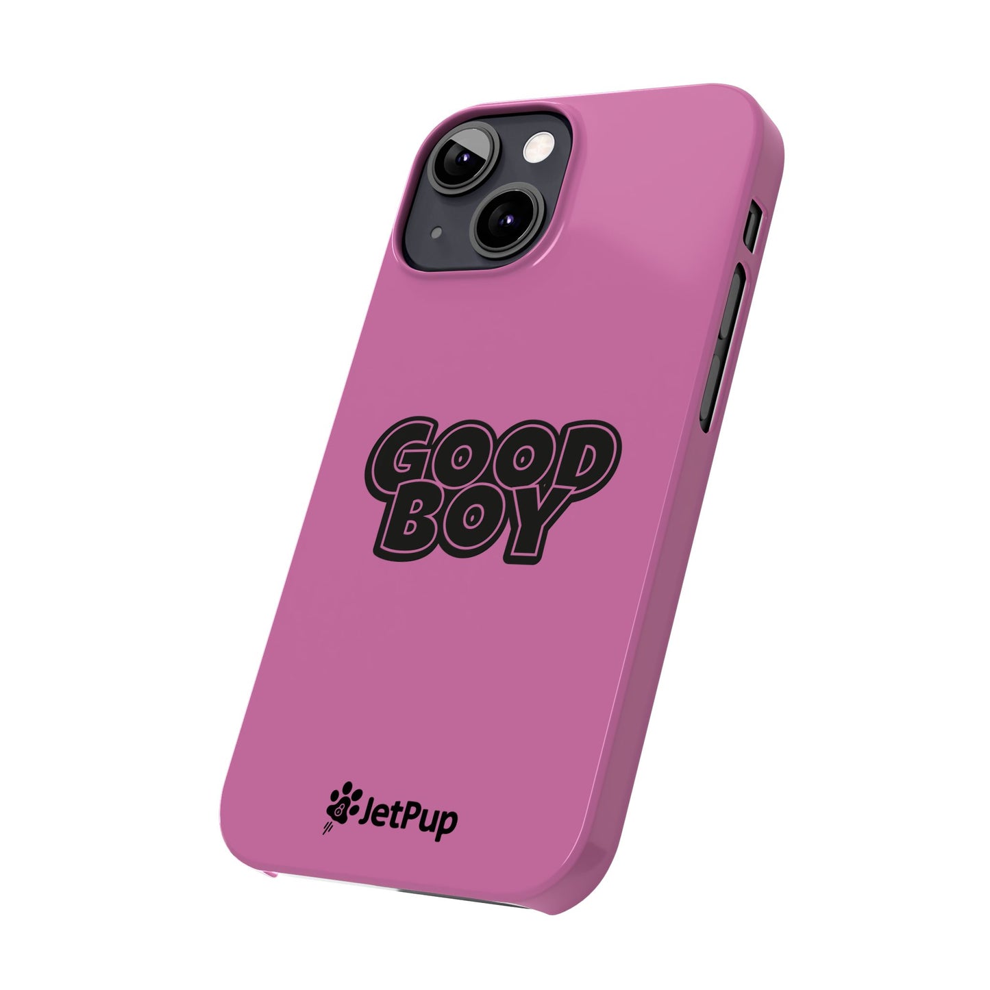 Good Boy Slim iPhone Cases - Pink