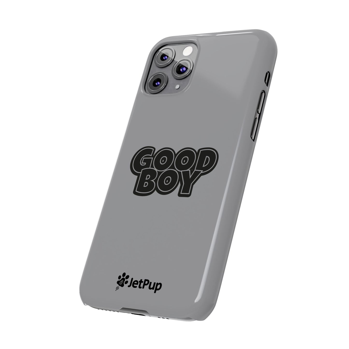 Good Boy Slim iPhone Cases - Grey