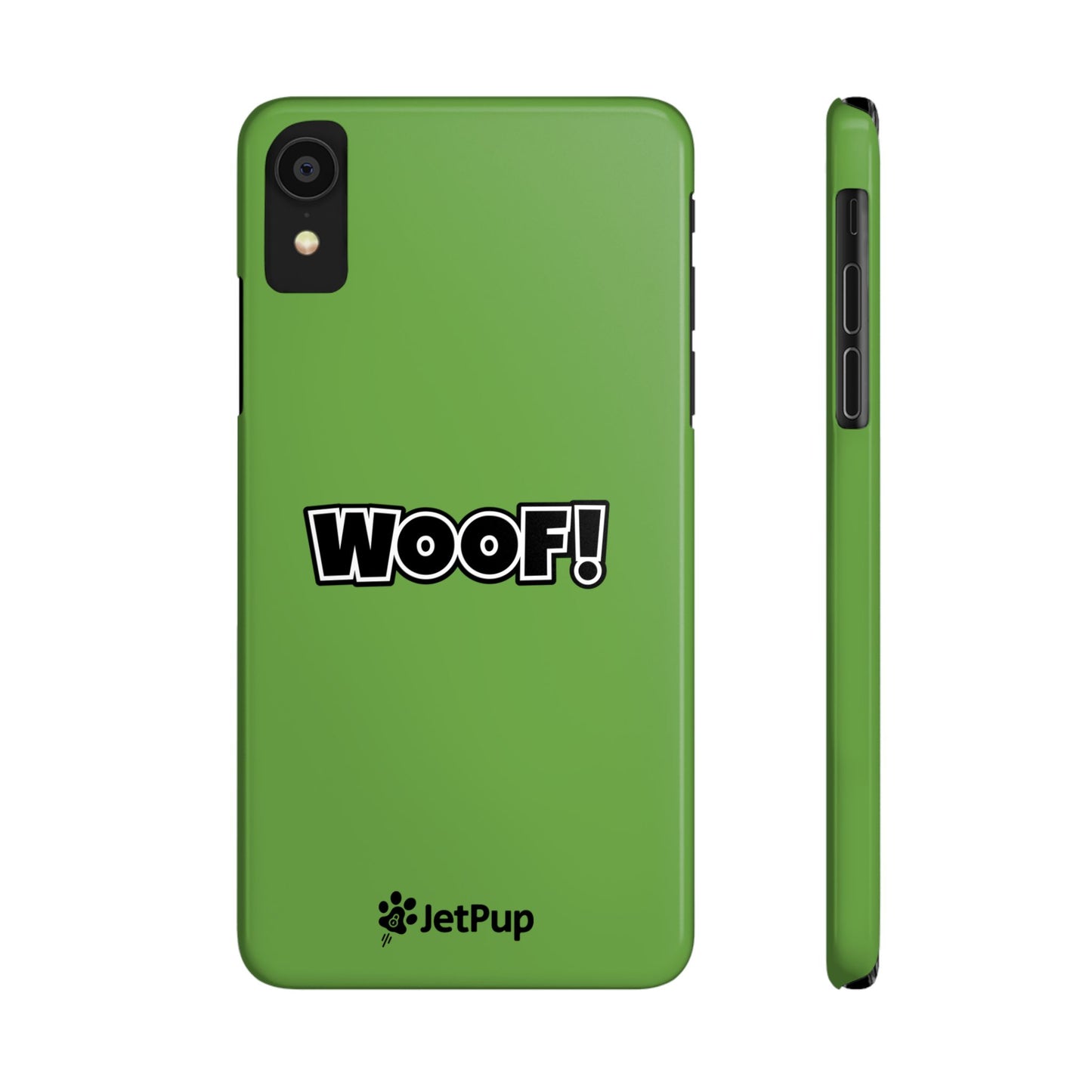 Woof Slim iPhone Cases - Green