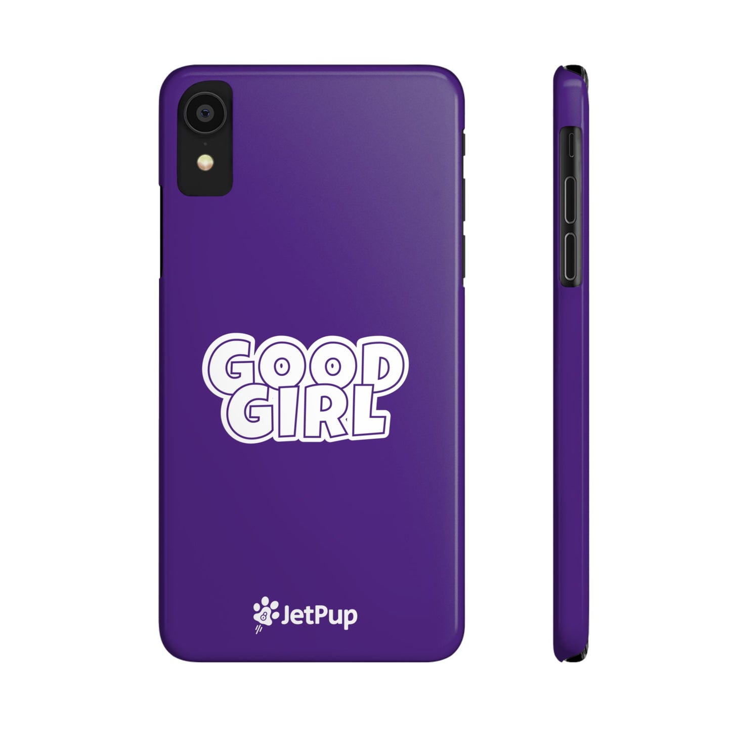 Good Girl Slim iPhone Cases - Purple