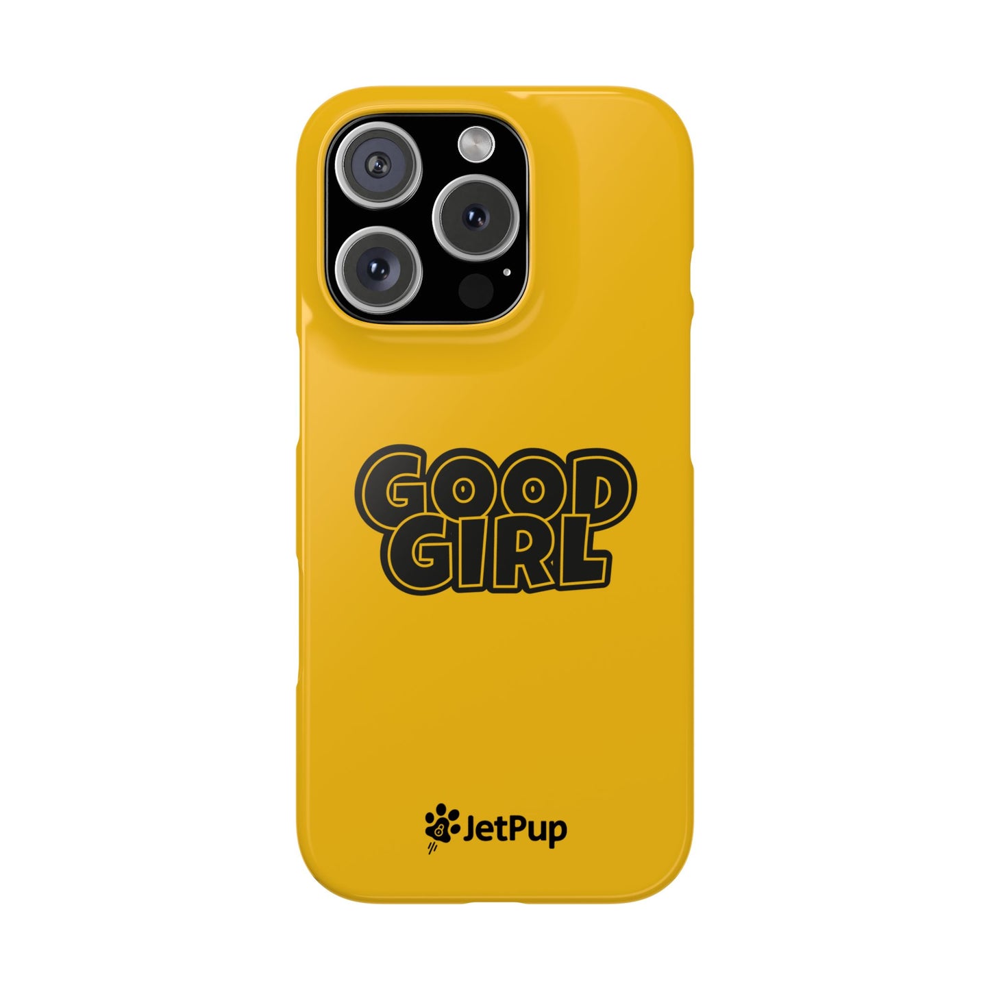 Good Girl Slim iPhone Cases - Yellow