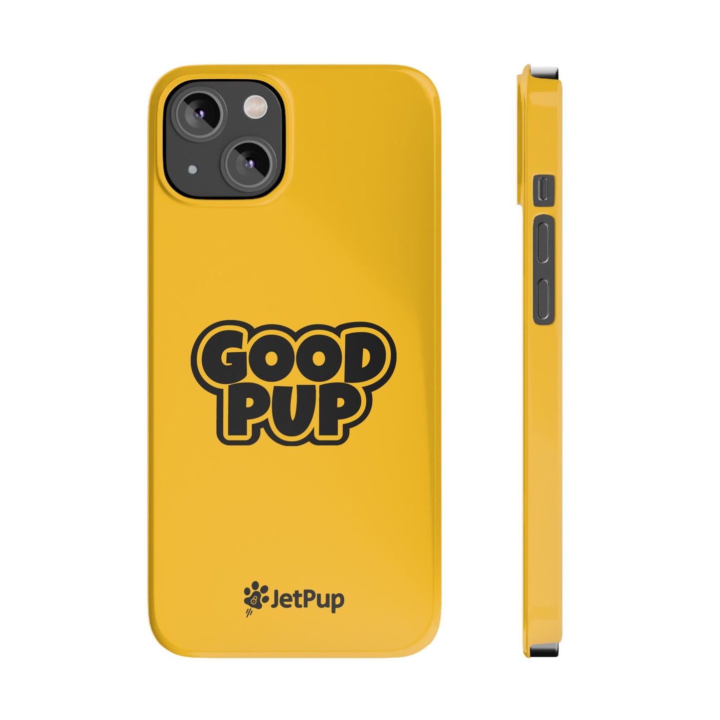 Good Pup Slim iPhone Cases - Yellow