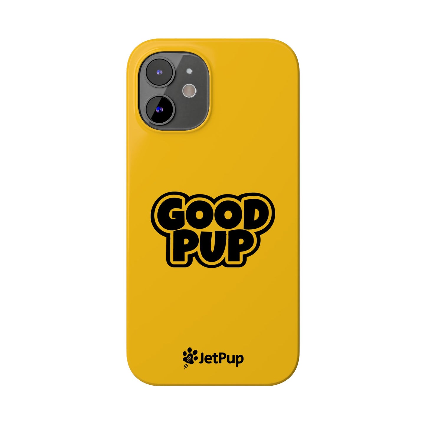 Good Pup Slim iPhone Cases - Yellow