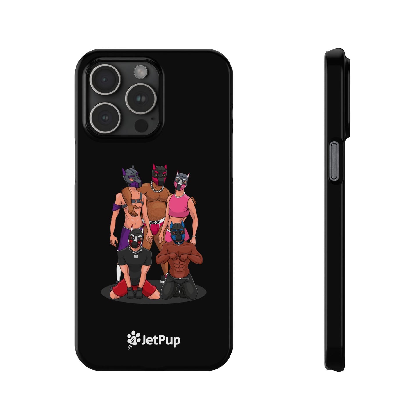 JetPack Slim iPhone Cases - Black