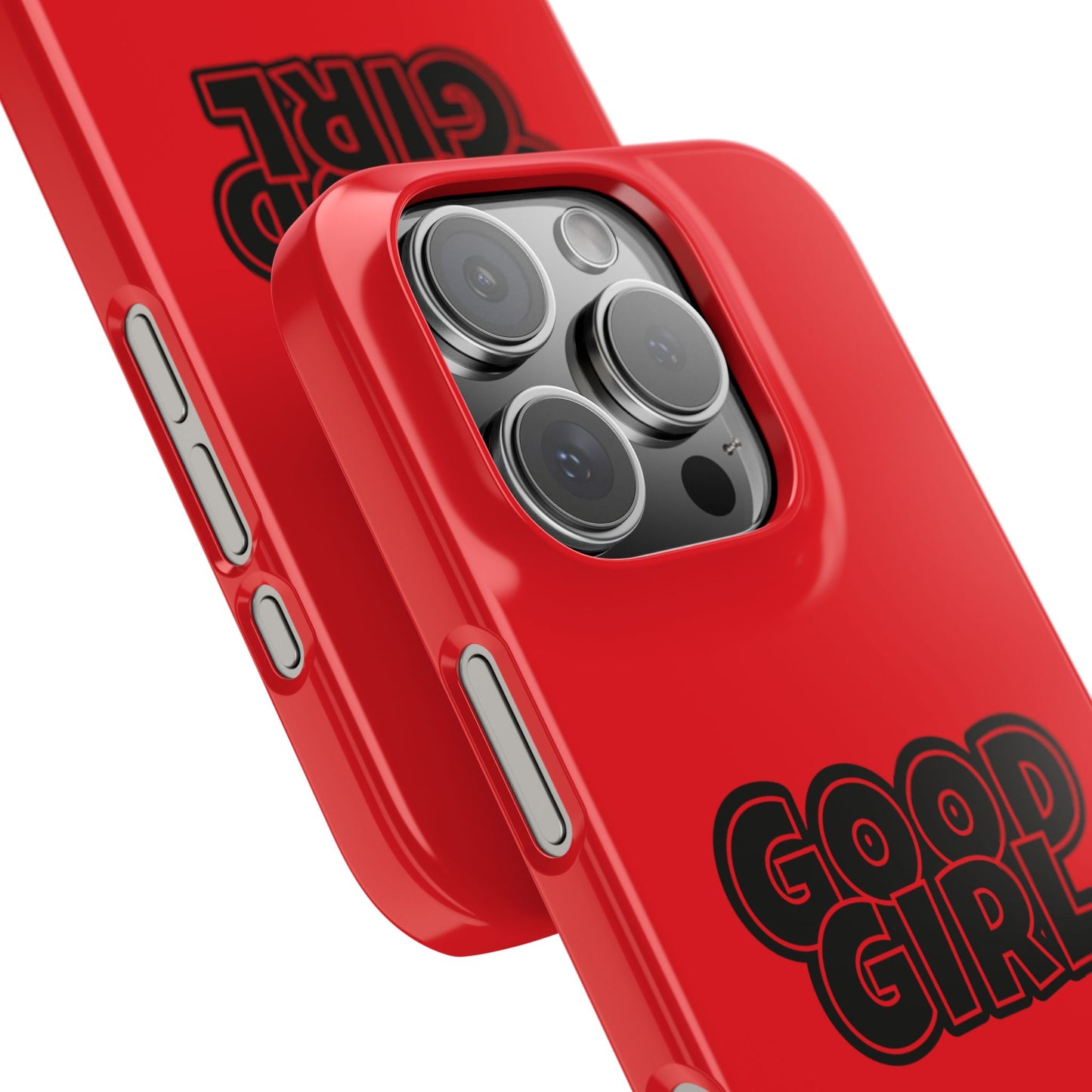 Good Girl Slim iPhone Cases - Red