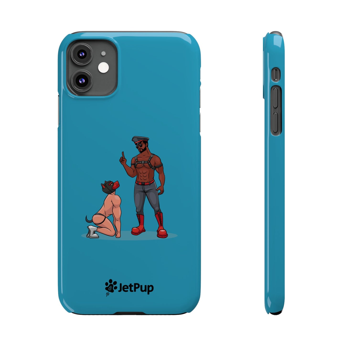 Sir & Pup Slim iPhone Cases - Turquoise