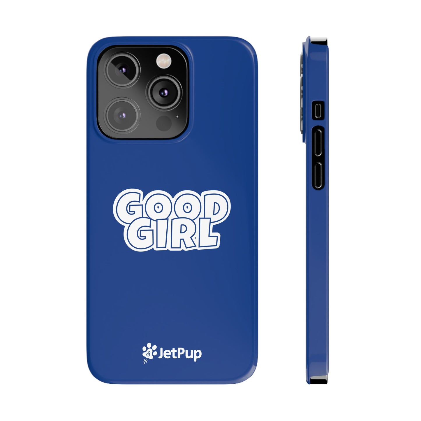 Good Girl Slim iPhone Cases - Blue
