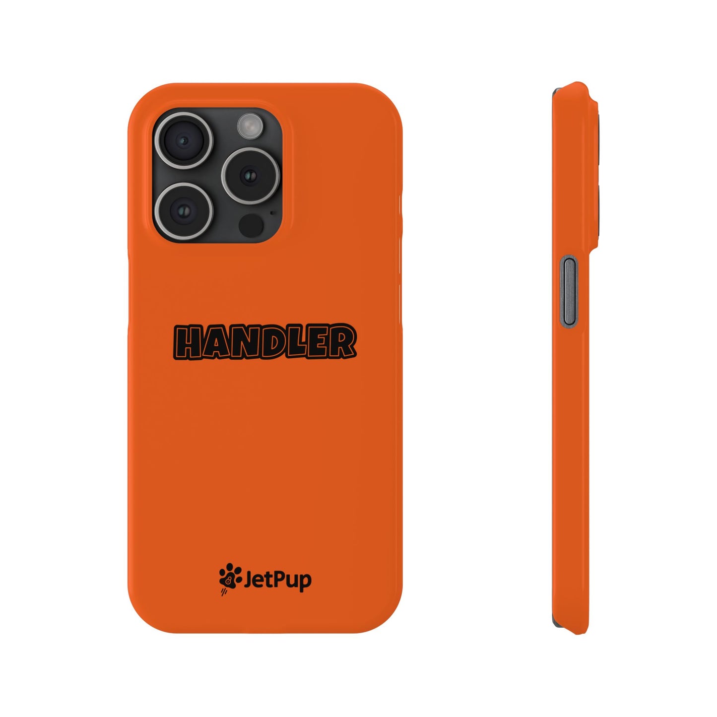 Handler Slim iPhone Cases - Orange