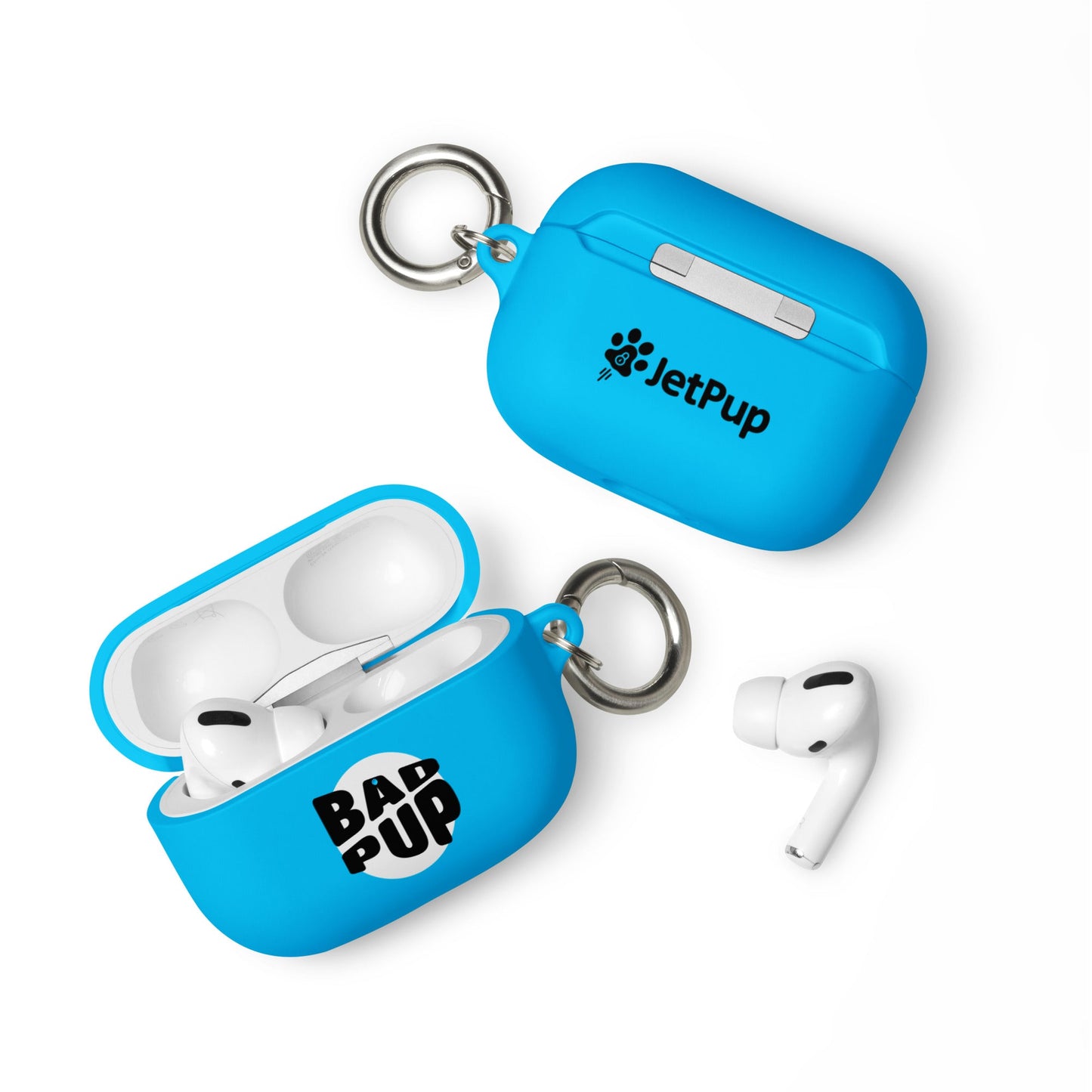 Bad Pup AirPods Case - Blue - JetPup