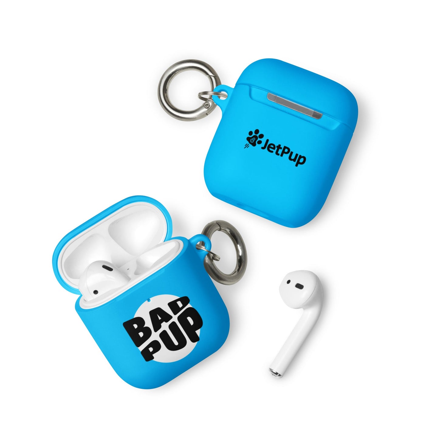 Bad Pup AirPods Case - Blue - JetPup