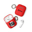 Bad Pup AirPods Case - Red - JetPup