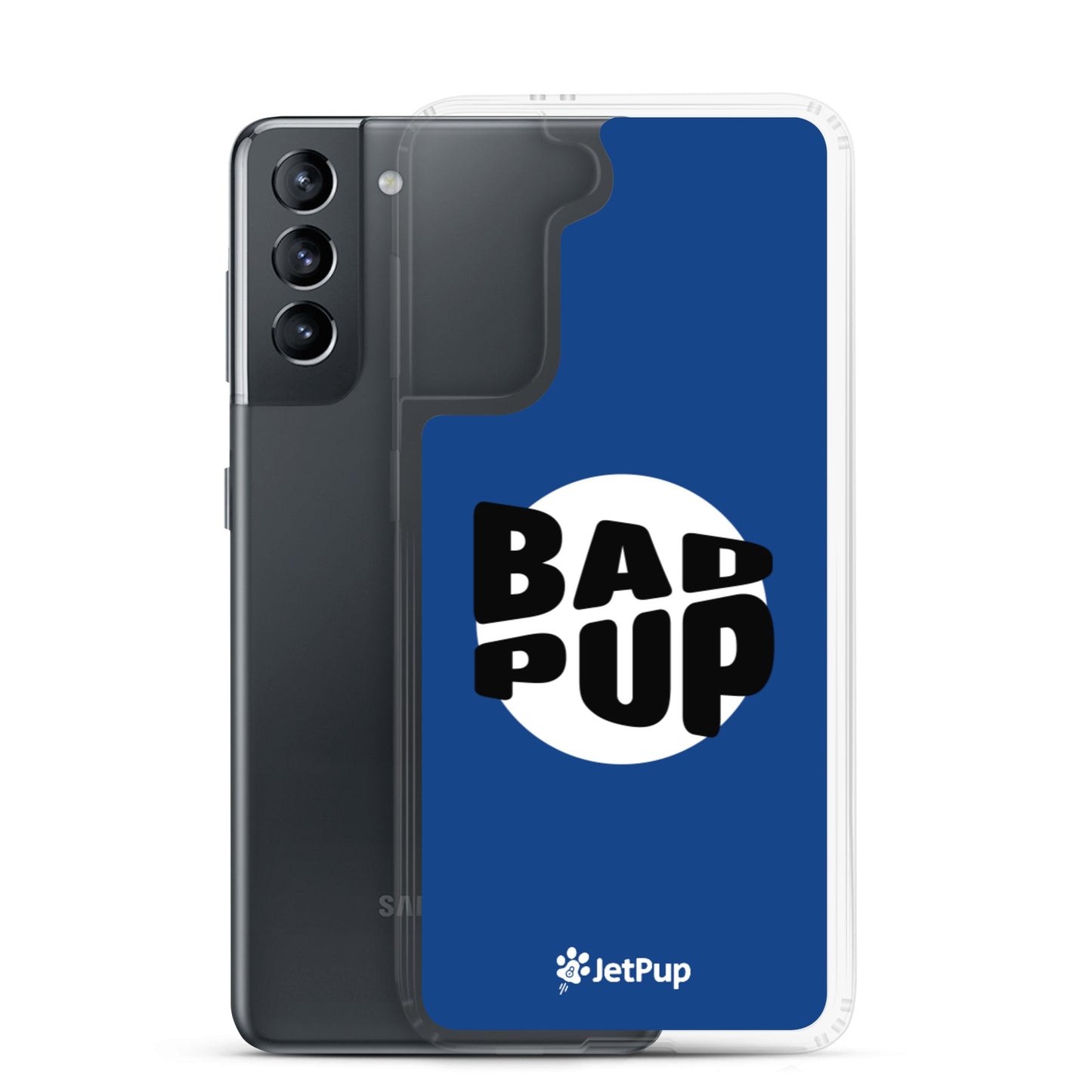Bad Pup Samsung Case - Blue - JetPup