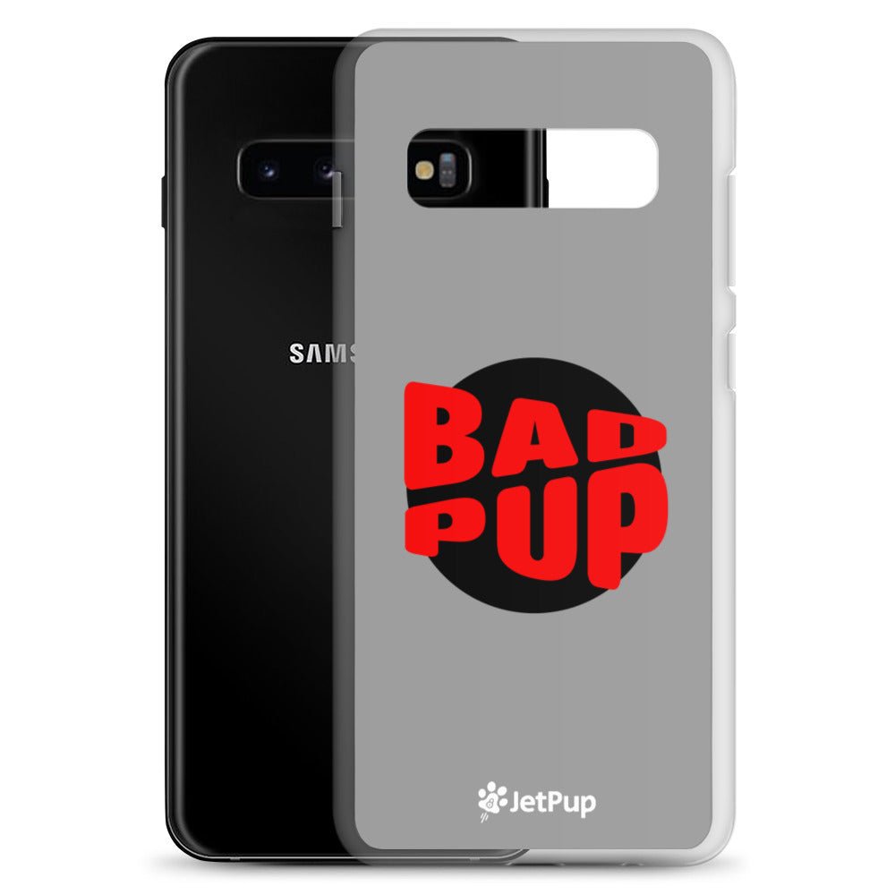 Bad Pup Samsung Case - Grey - JetPup