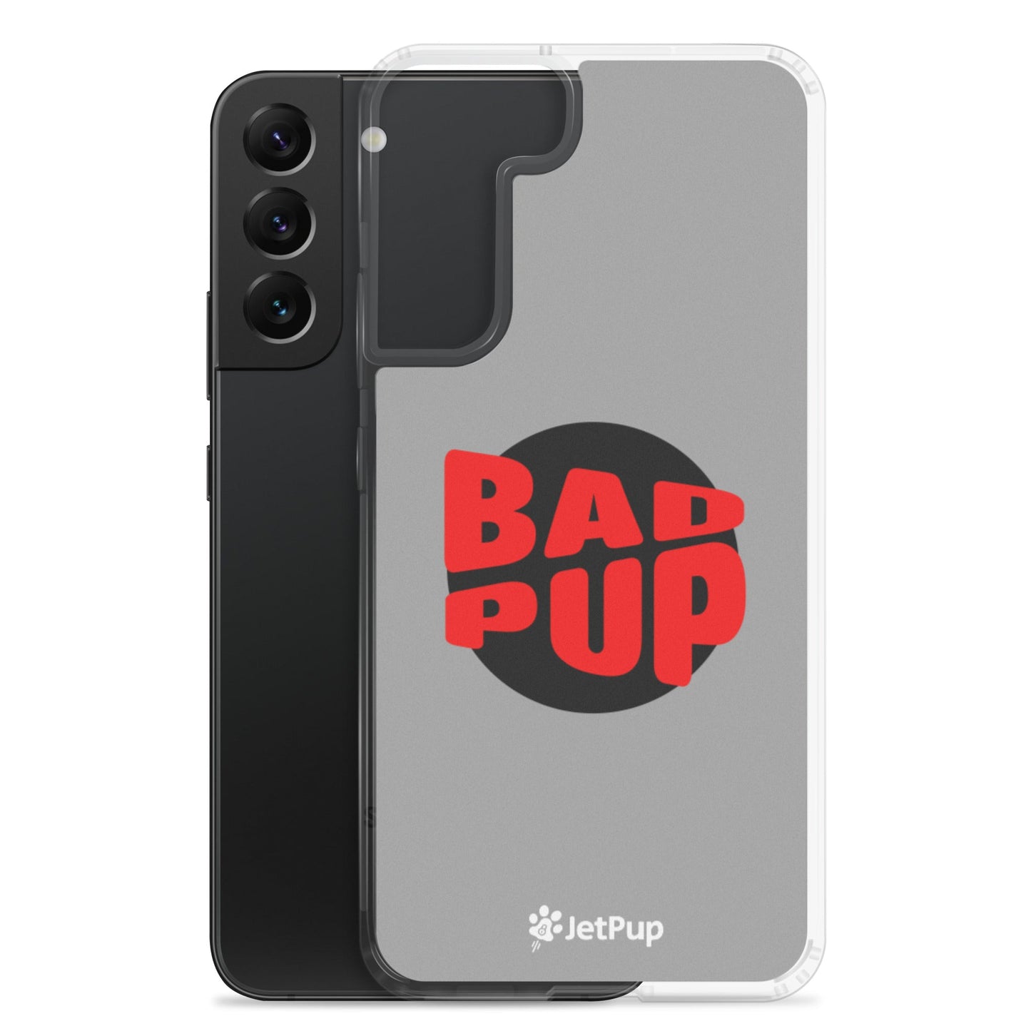 Bad Pup Samsung Case - Grey - JetPup