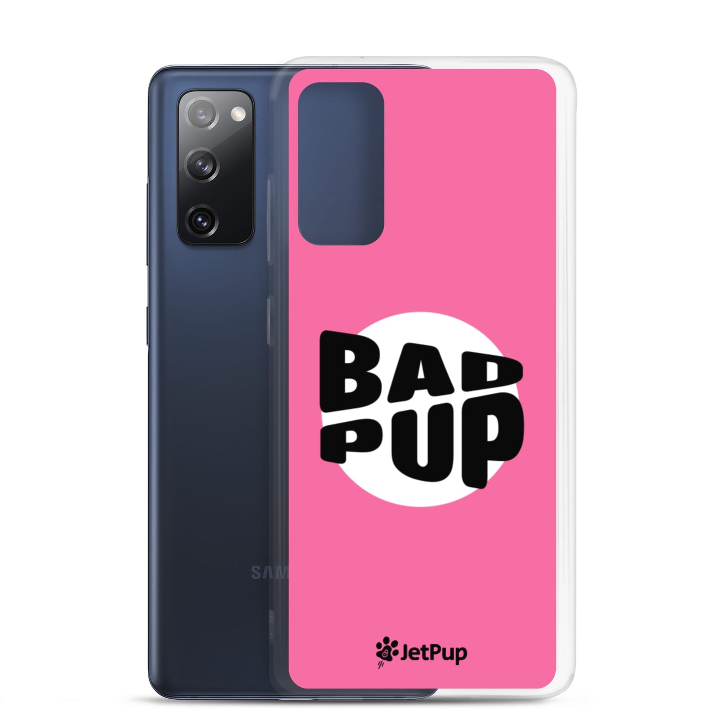 Bad Pup Samsung Case - Pink - JetPup