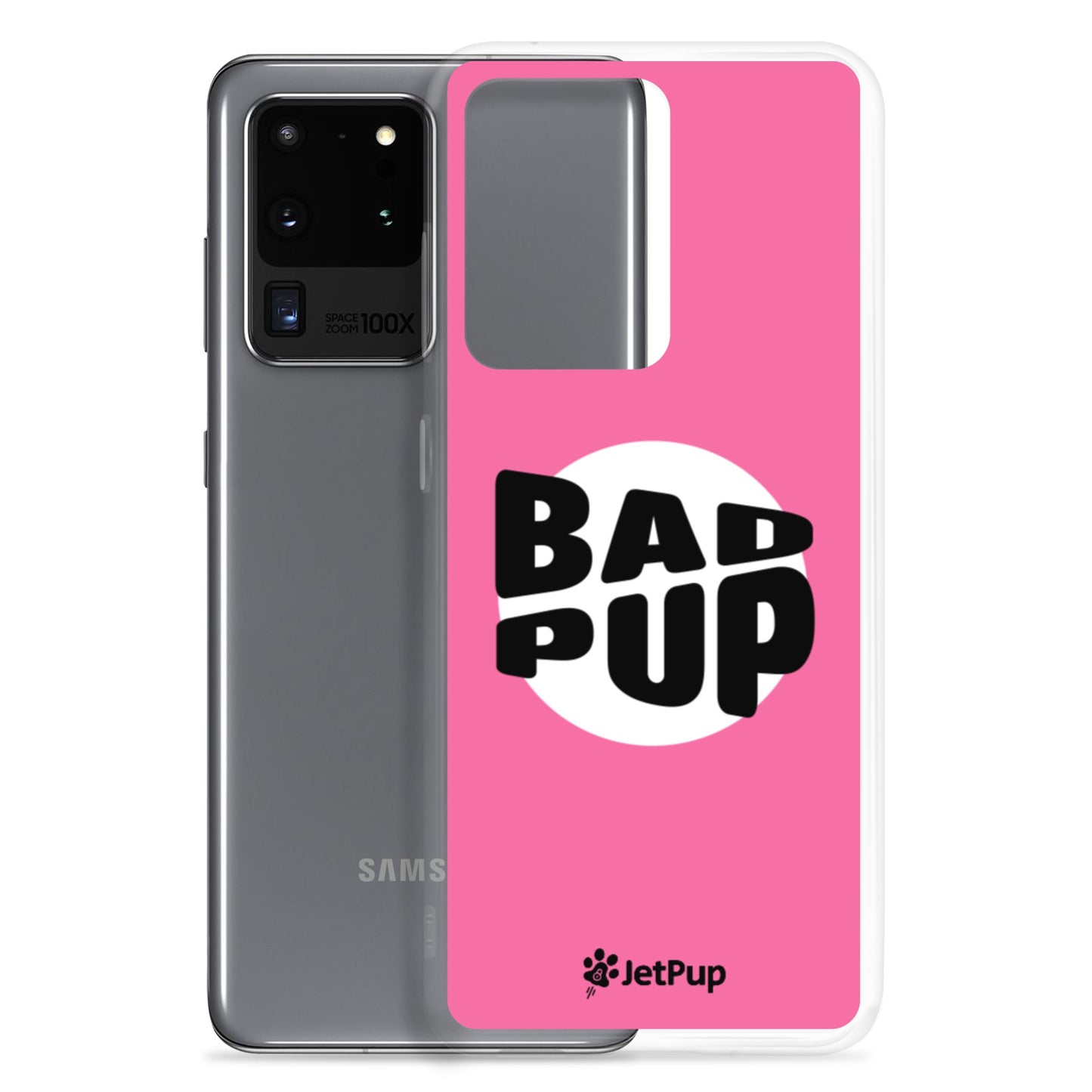 Bad Pup Samsung Case - Pink - JetPup