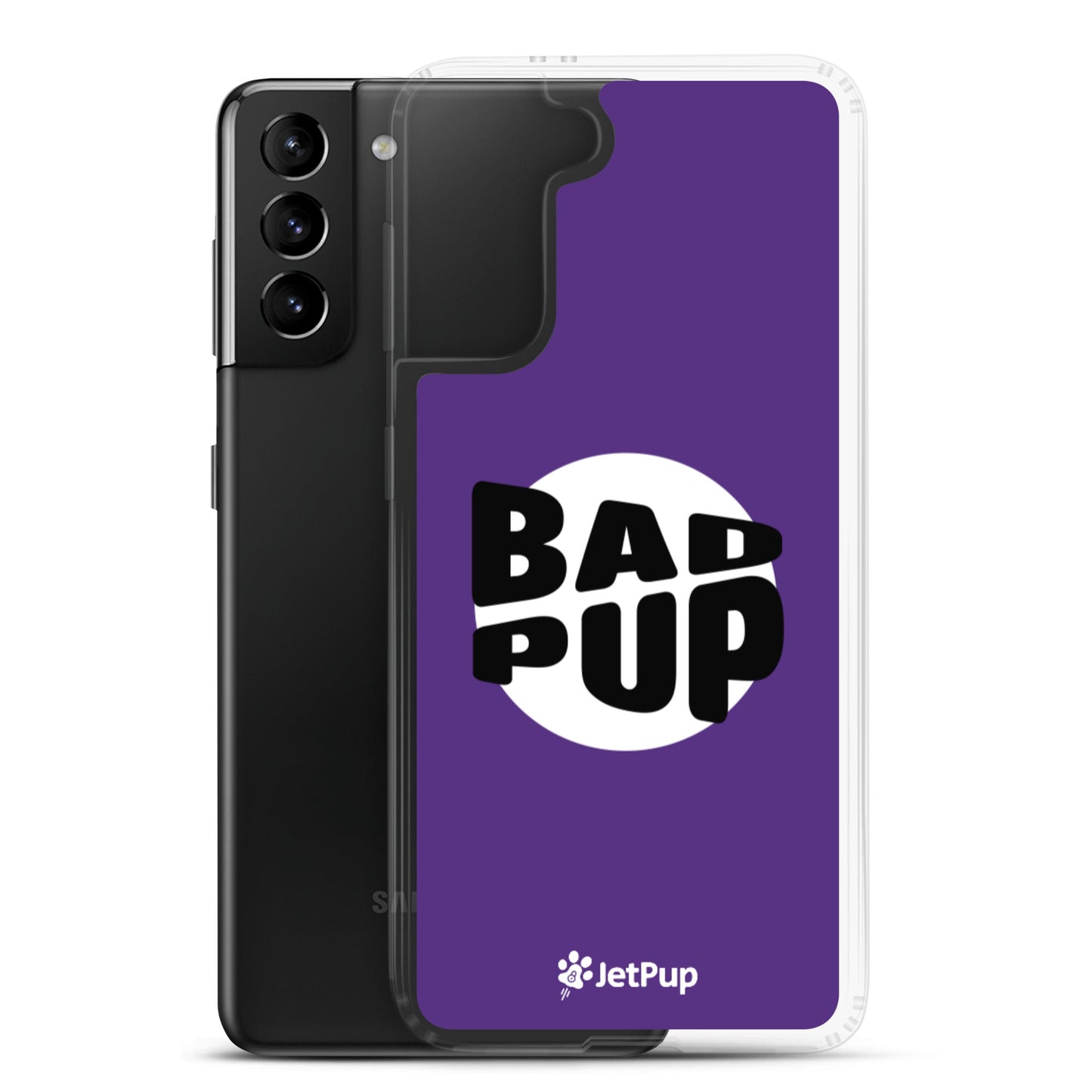 Bad Pup Samsung Case - Purple - JetPup