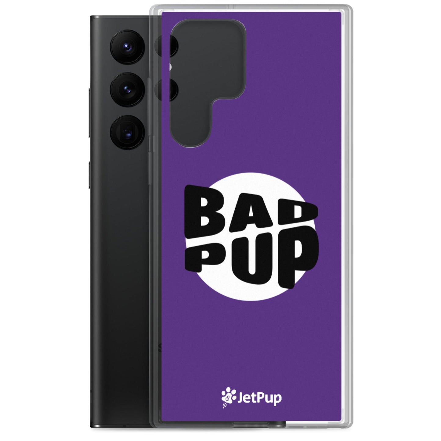Bad Pup Samsung Case - Purple - JetPup