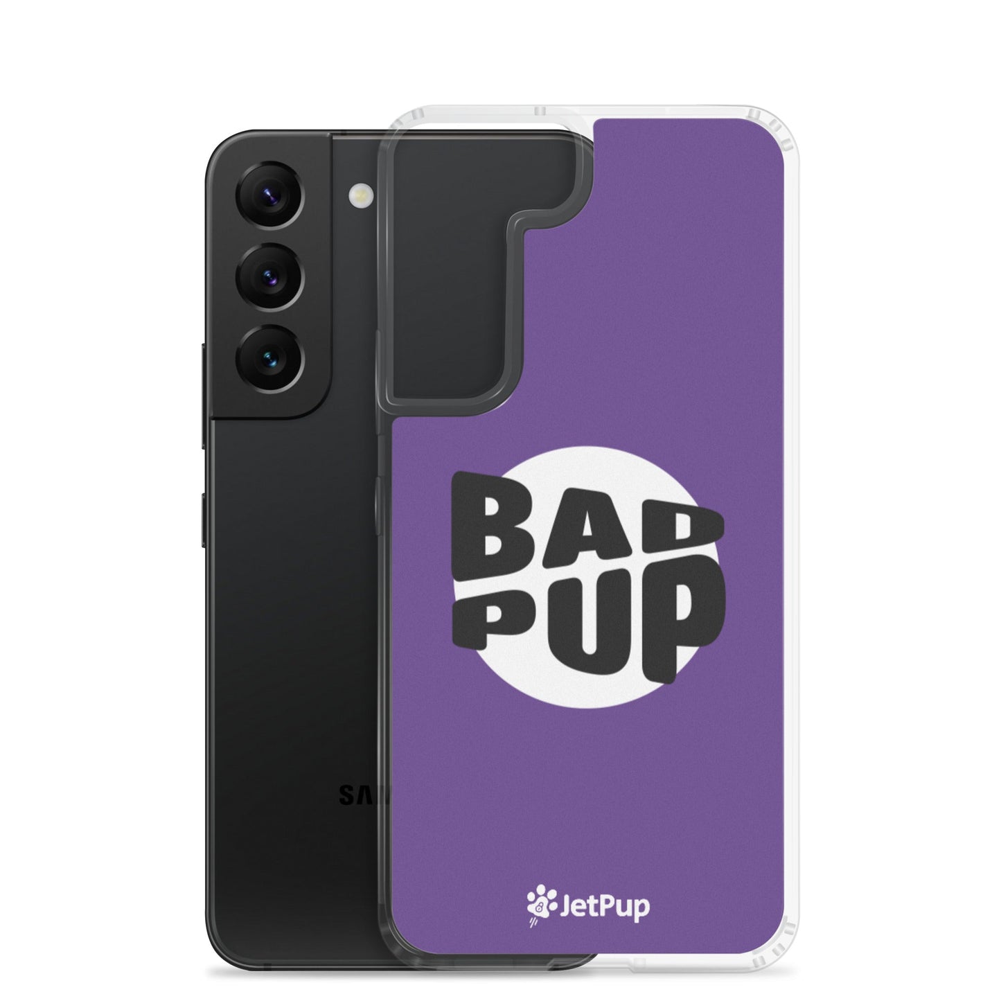 Bad Pup Samsung Case - Purple - JetPup